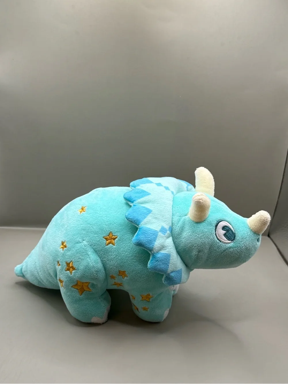 Disney Animal Kingdom Dinoland Triceratops Dinosaur Plush Stuffed Animal